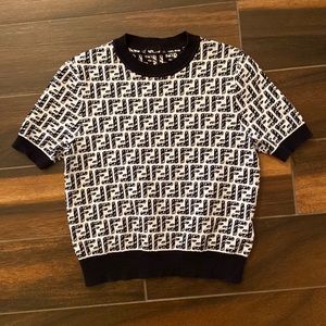 FENDI monogram, vicose jumper